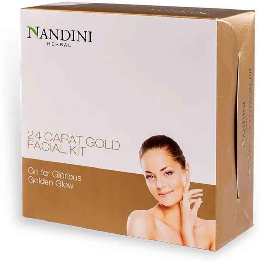Nandini HERBAL 24 CARAT GOLD FACIAL KIT (330 g)
