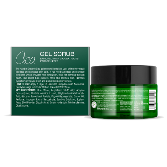 Nandini Organic Cica Gel Scrub