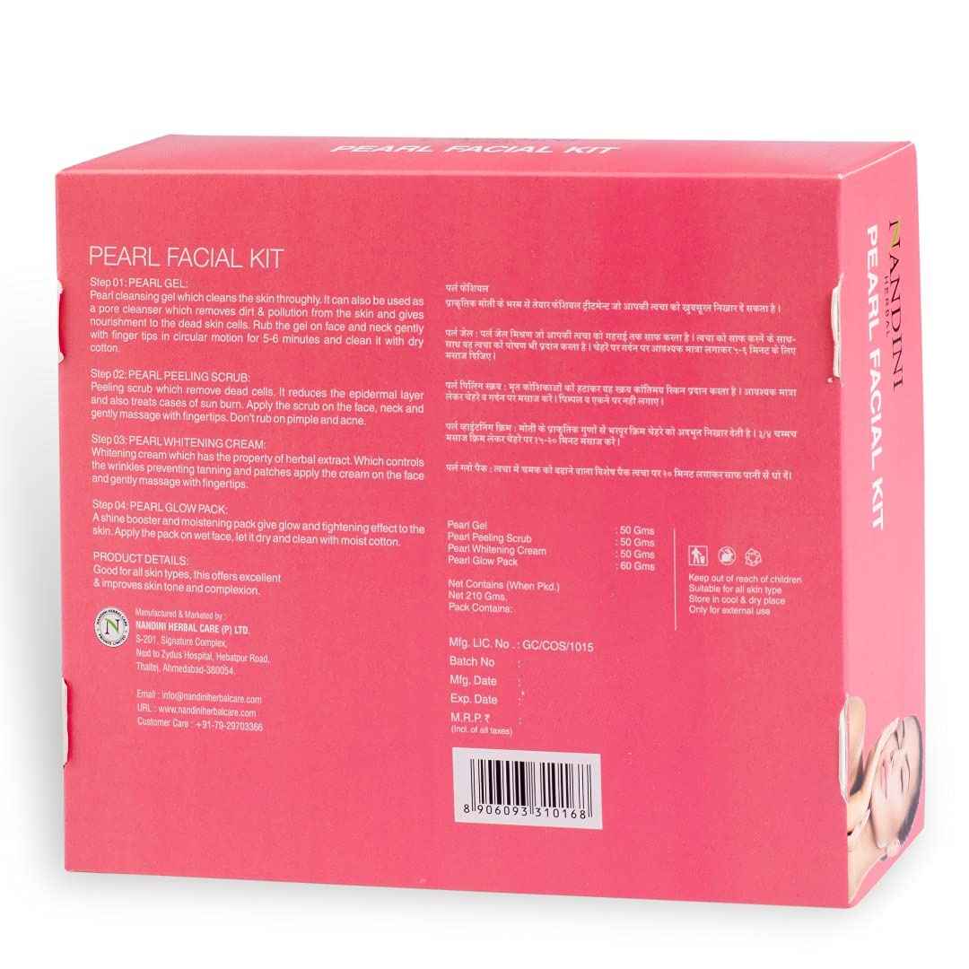 Nandini Herbal Pearl Facial Kit, 170g