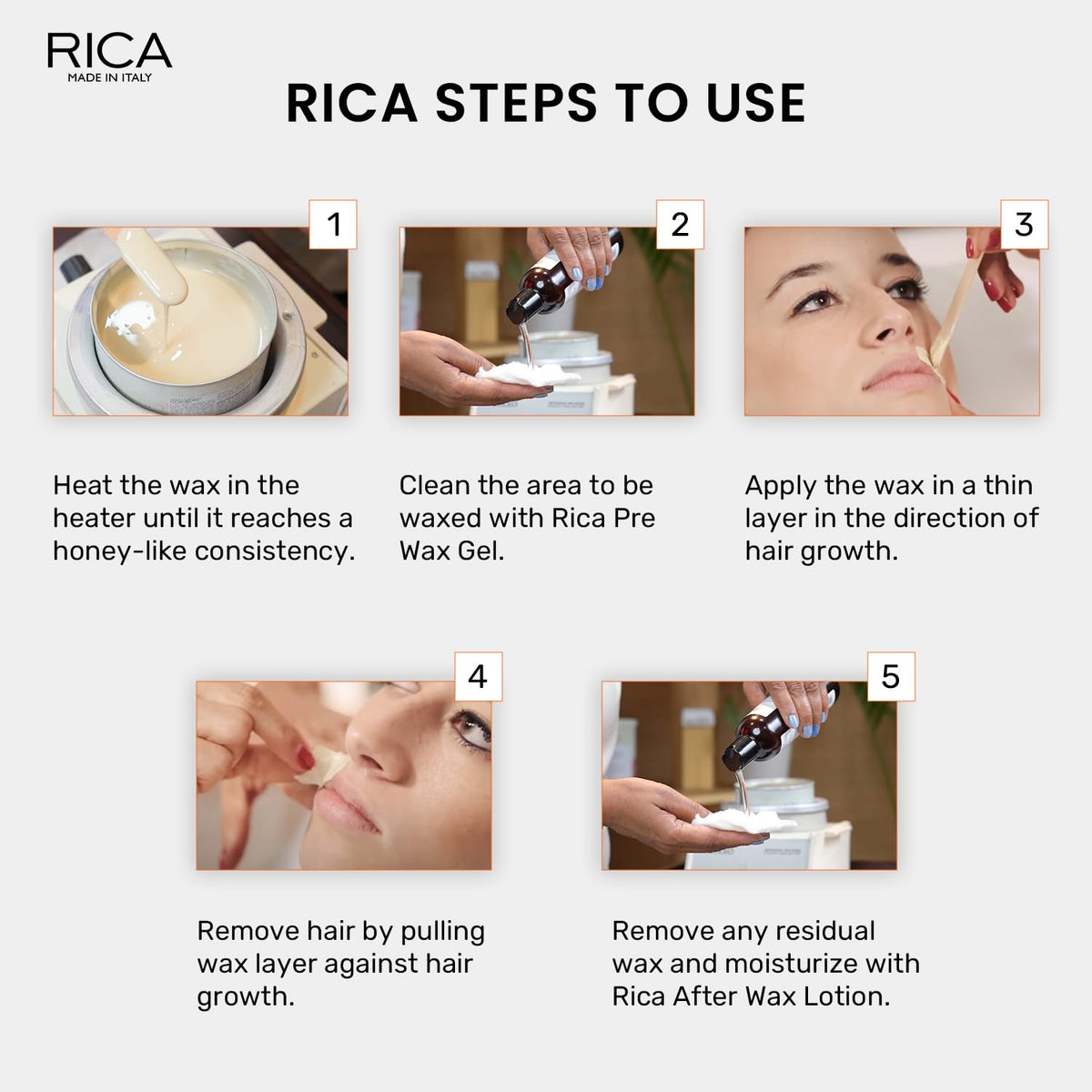 Rica Green Apple Wax, 800 ml