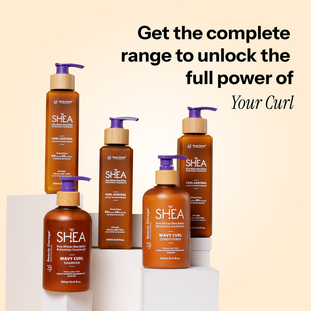 Beauty Garage Shea Retention Wavy Curl Conditioner – 300ml
