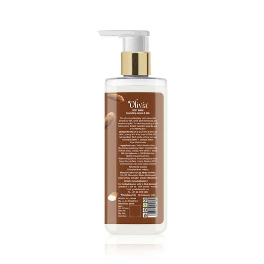 Olivia Skin Hydrating Body Wash with Nourishing Almond and Milk