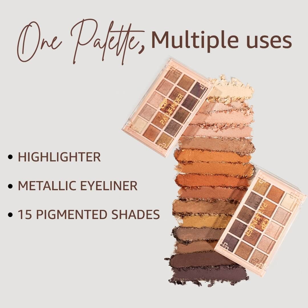 C2P Pathfinder 15 Color Eye Shadow Palette - 24g