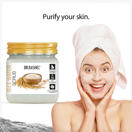 DR.RASHEL Rice Water Face & Body Scrub