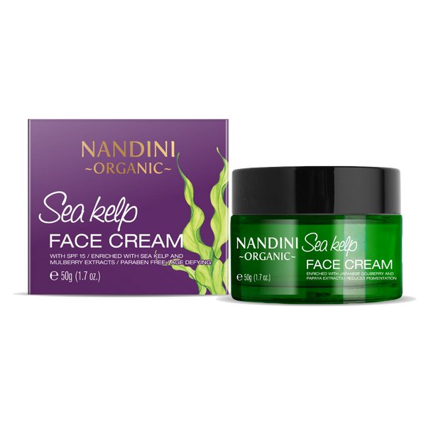 Nandini Organic Sea Kelp Face Cream with SPF 15