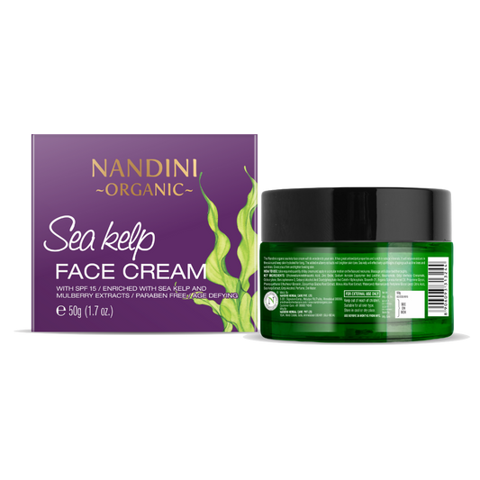 Nandini Organic Sea Kelp Face Cream with SPF 15