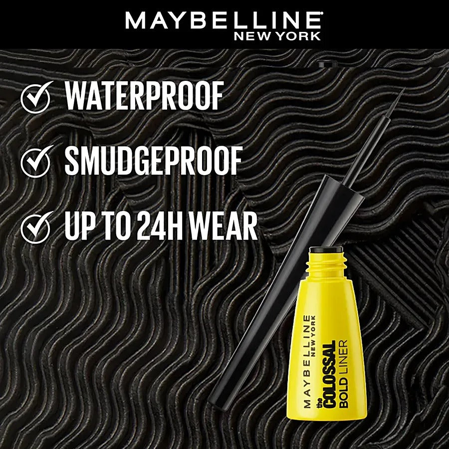 Maybelline New York Colossal Bold Eyeliner - Black, 3 g