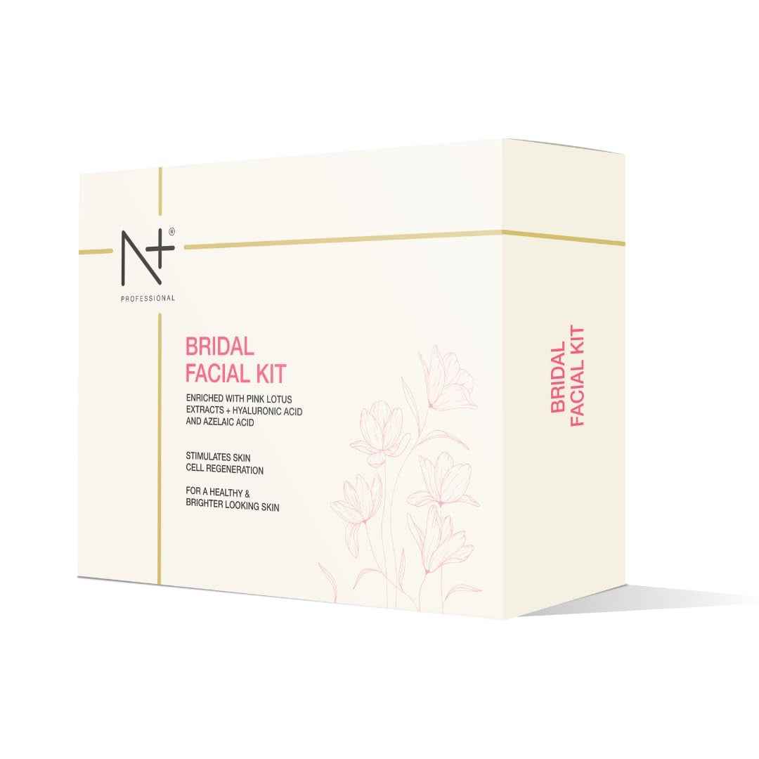 Bridal Facial Kit, Enriched with Pink Lotus Extracts, Hyaluronic Acid & Azelaic Acid