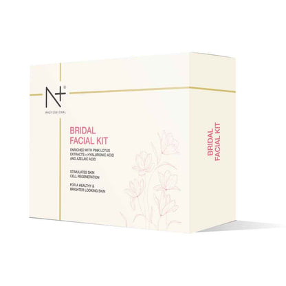 Bridal Facial Kit, Enriched with Pink Lotus Extracts, Hyaluronic Acid & Azelaic Acid