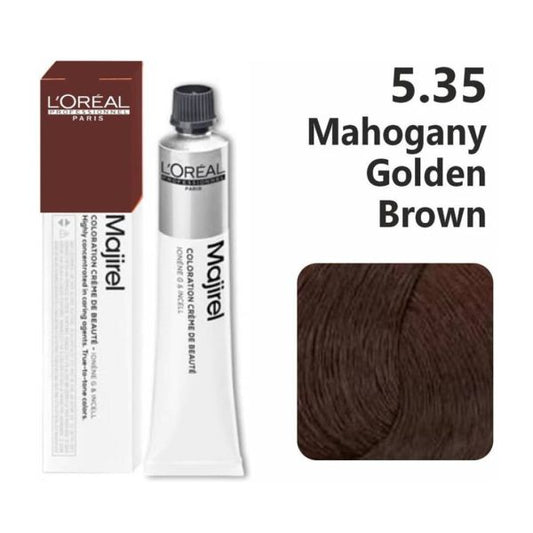 L'oreal Professionnel Paris Majirel - 5.35 (Mahogany Golden Light Brown)