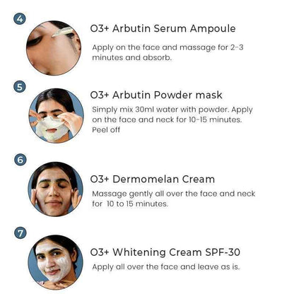 O3+ Shine & Glow Facial Kit For Instant Glow (32gm+6ml)
