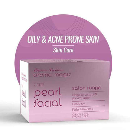 Aroma Magic Pearl Facial Kit Salon Range (For Oily & Acne Prone Skin) 240gms