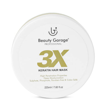 Beauty Garage 3x Keratin Hair Mask – 225ml