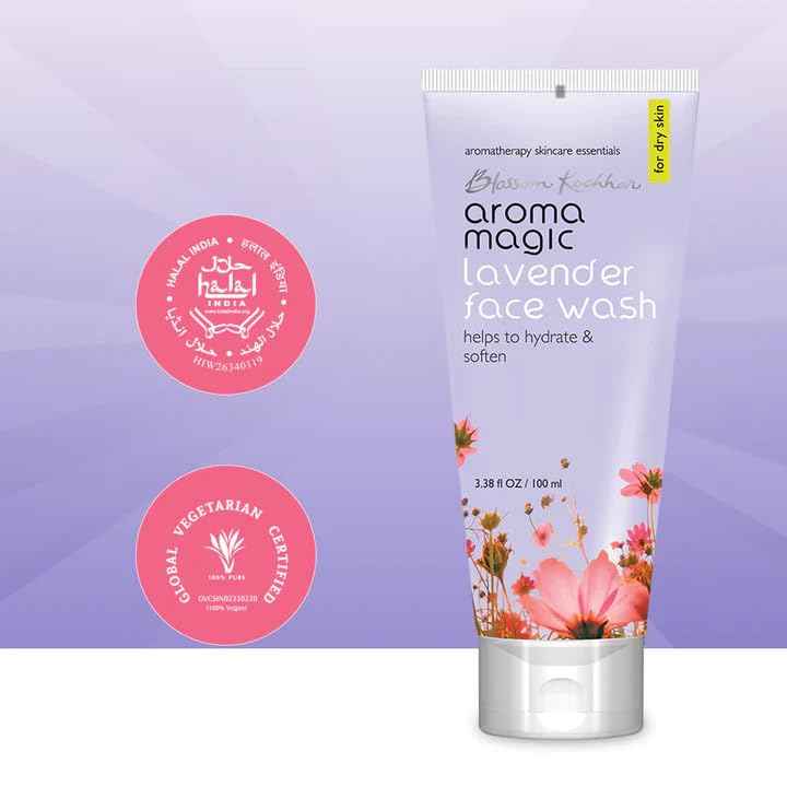 Aroma Magic Lavender Face Wash For Dry Skin (100ml)