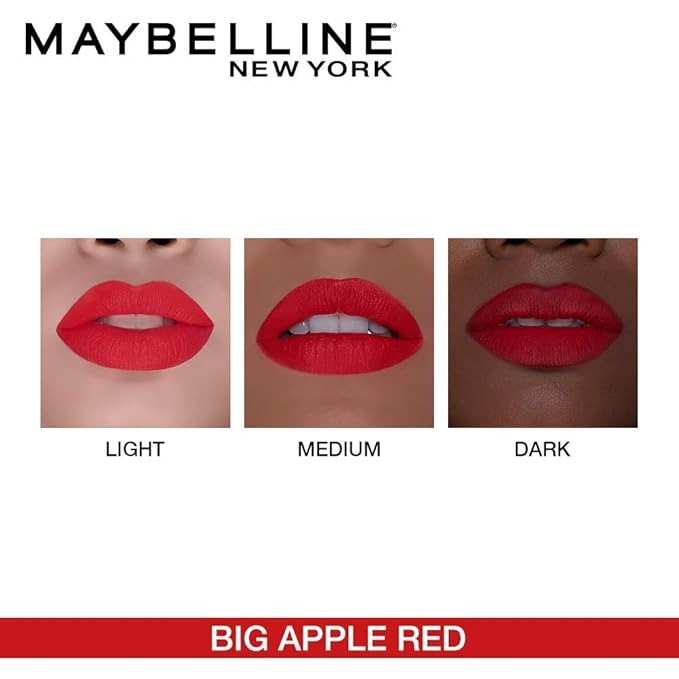Maybelline New York Color Sensational Creamy Matte Lipstick Collection Shade(500-817)