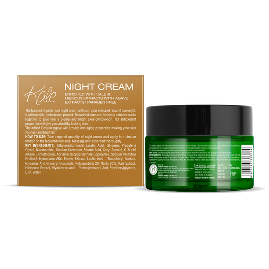 Nandini Organic Kale Night Cream - 50g