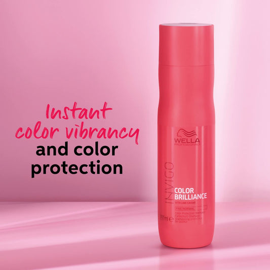 Wella Professionals Invigo Color Brilliance Shampoo, 250 ML | For Coloured Hair