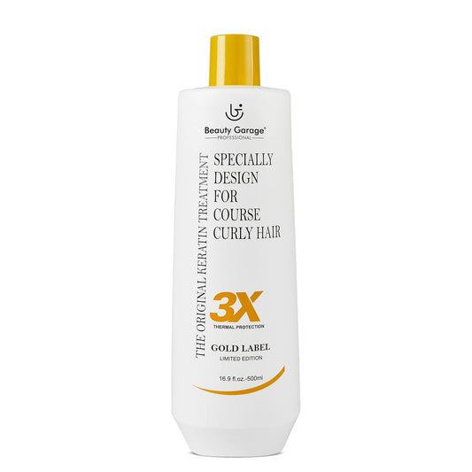Beauty Garage 3X Gold Label Limited Edition Keratin Treatment – 500ml (For Professional Use)