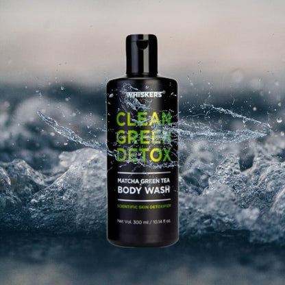 Whiskers Matcha Green Tea Body Wash 300ml