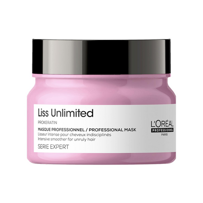 L’Oréal Professionnel Liss Unlimited Hair Mask with Pro-Keratin and Kukui Nut Oil 250gm