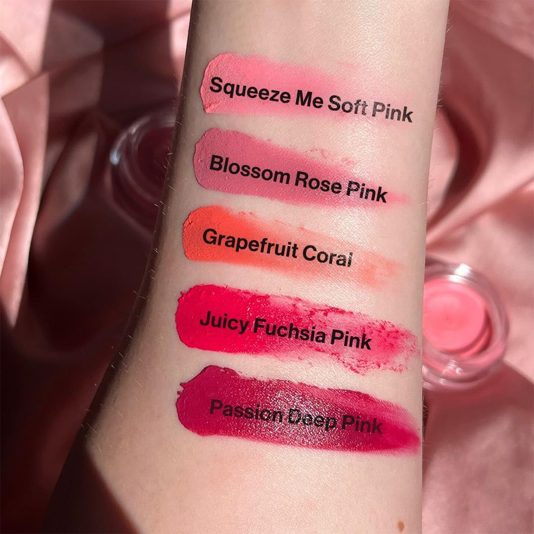 Makeup Revolution Mousse Blusher - Blossom Rose Pink (6g)