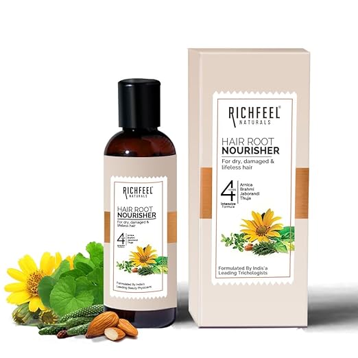 Richfeel Brahmi Hair Repair & Nourish Combo Pack (Hair Pack, Hair Nourisher, Hair Root Tonic)
