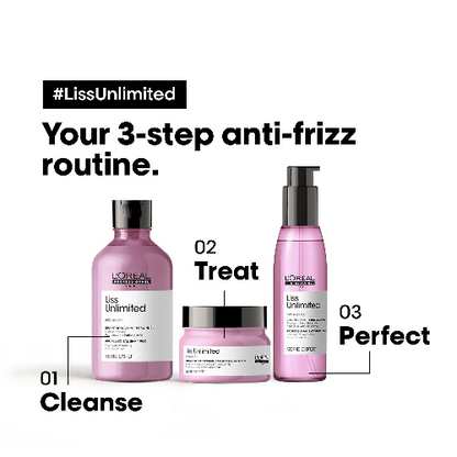 L’Oréal Professionnel Liss Unlimited Hair Mask with Pro-Keratin and Kukui Nut Oil 250gm