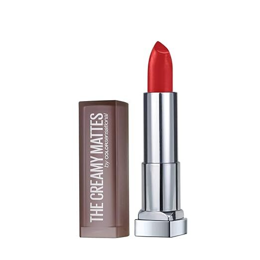 Maybelline New York Color Sensational Creamy Matte Lipstick Collection Shade(500-817)