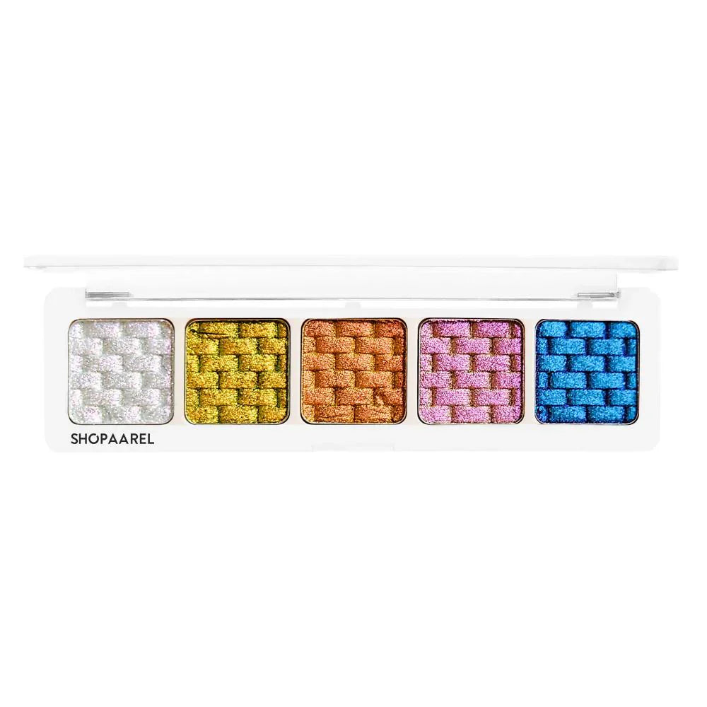Shopaarel Sparkle 5 Color Eyeshadow Palette - Infinity