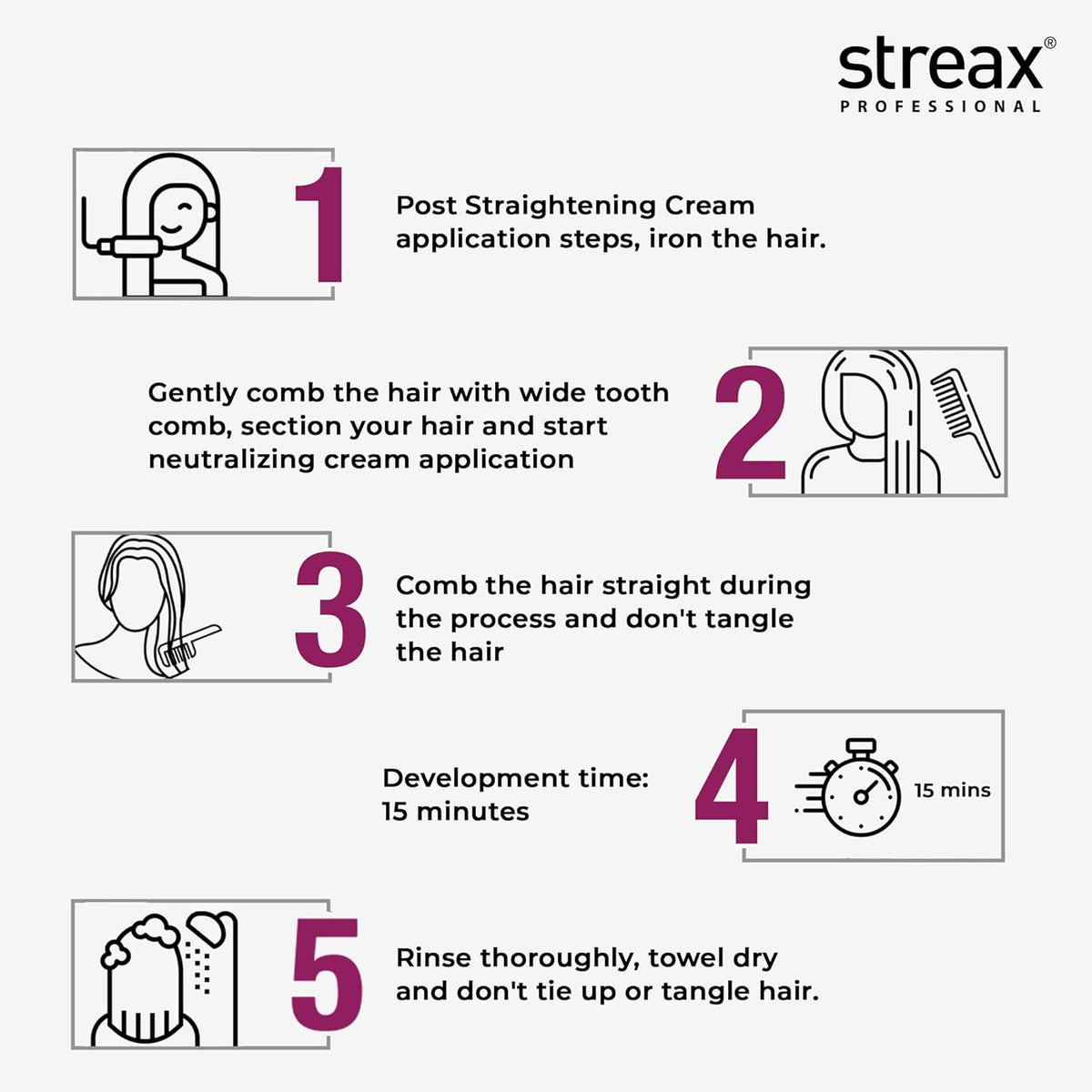 Streax Pro Hair Neutralizing Cream, 500ml