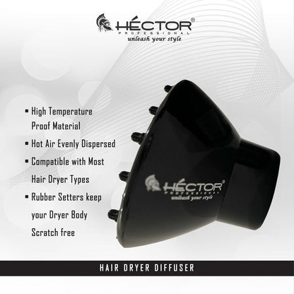 Hector Professional Diffuser for Hair Dryer