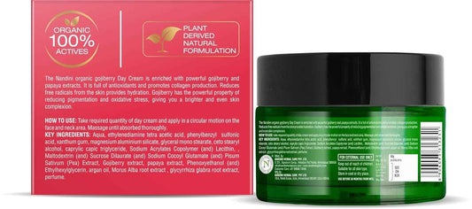 Nandini Organic Gojiberry Day Cream - 50g