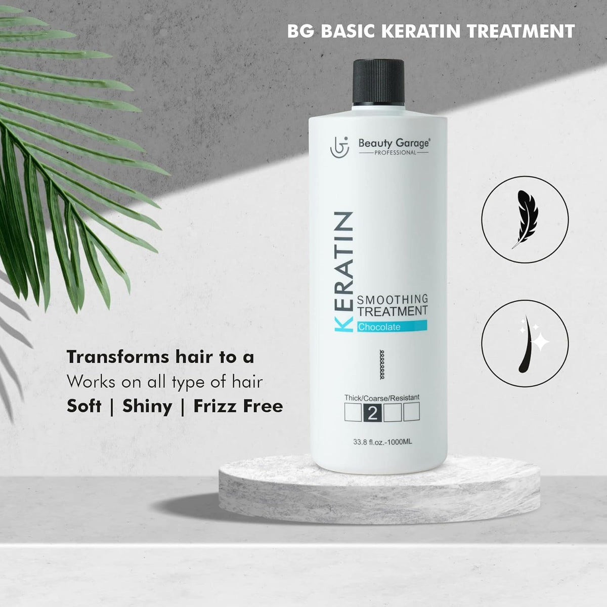 Beauty Garage Keratin Smoothing Treatment – 1000ml