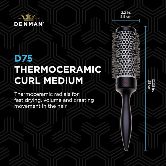 Denman D75 Hair Brush – Ultimate Detangling & Styling Brush