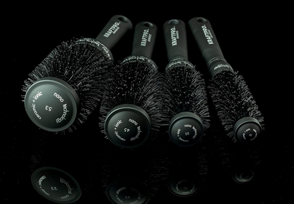 KRAFTPRO 53MM Thermal Ceramic & Ionic Tech & Anti-Static Round Hair Brush For Blow Drying, Curling & Straightening Add Volume & Shine