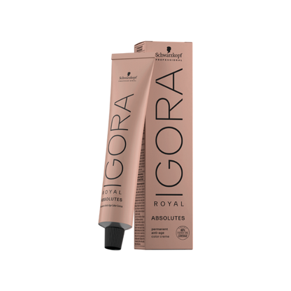 Schwarzkopf Professional Igora Royal Absolutes Permanent Anti-Age Color Creme (4-60 Medium Brown Auburn Natural)