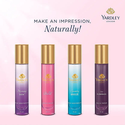 Yardley London Luxury Perfume Gift Set – 15ml x 4