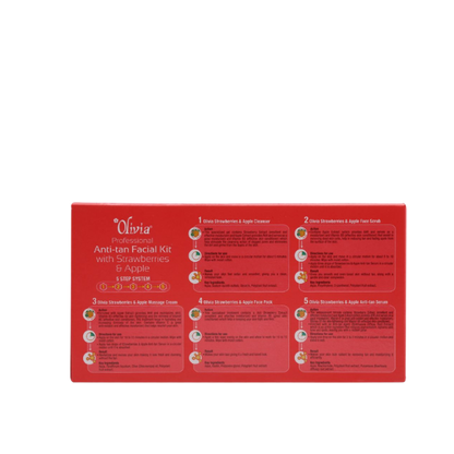 Olivia Professional Anti-tan Facial Strawberries And Apple 400gm