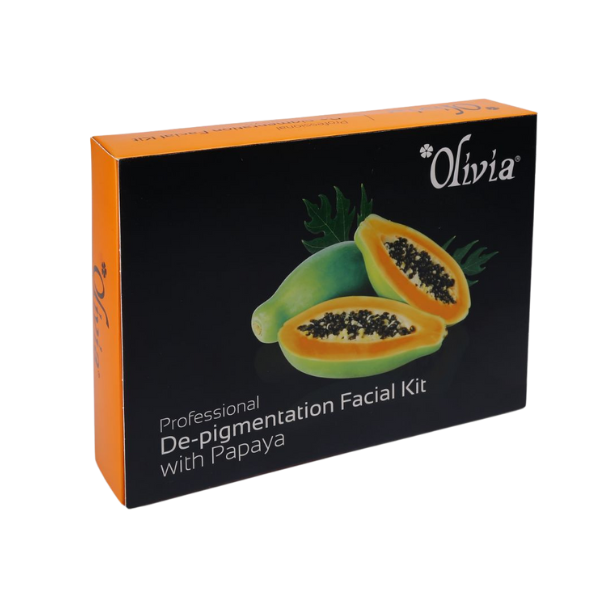 Olivia Professional De-Pigmentation Facial Kit With Papaya 400gm