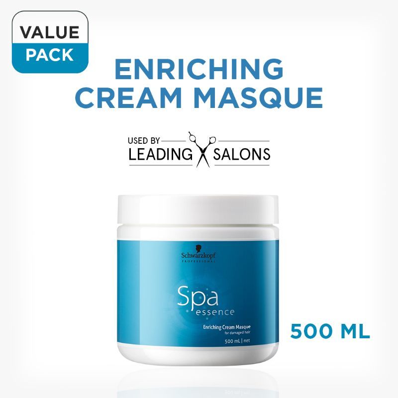 Schwarzkopf Professional Spa Essence Enriching Cream Masque for Damaged Hair (500ml)