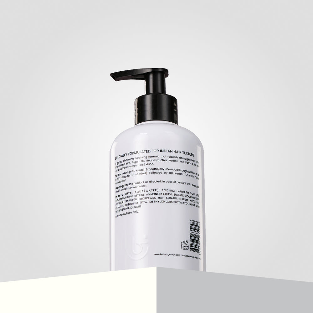 Beauty Garage Keratin Smooth Daily Shampoo – 300ml