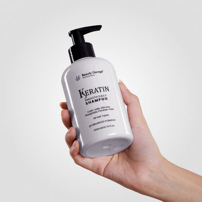 Beauty Garage Keratin Smooth Daily Shampoo – 300ml