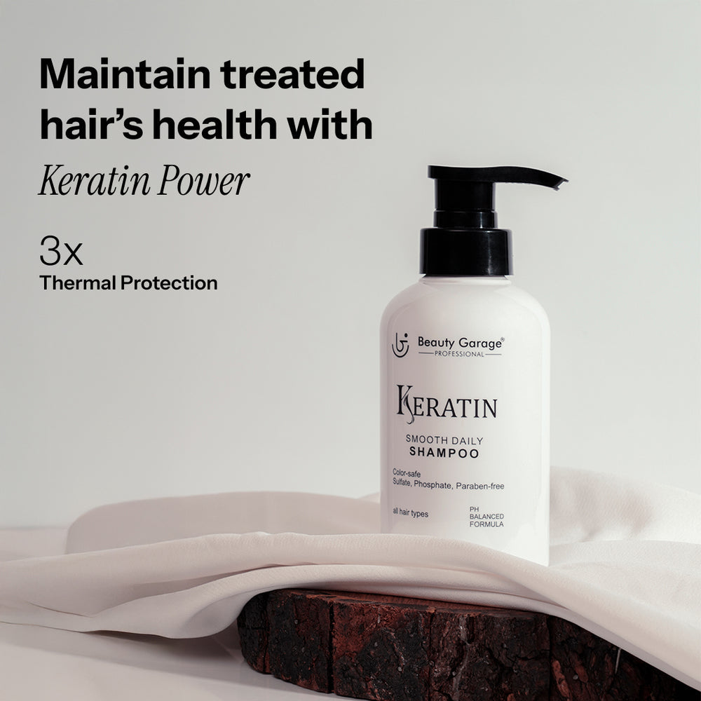 Beauty Garage Keratin Smooth Daily Shampoo – 300ml