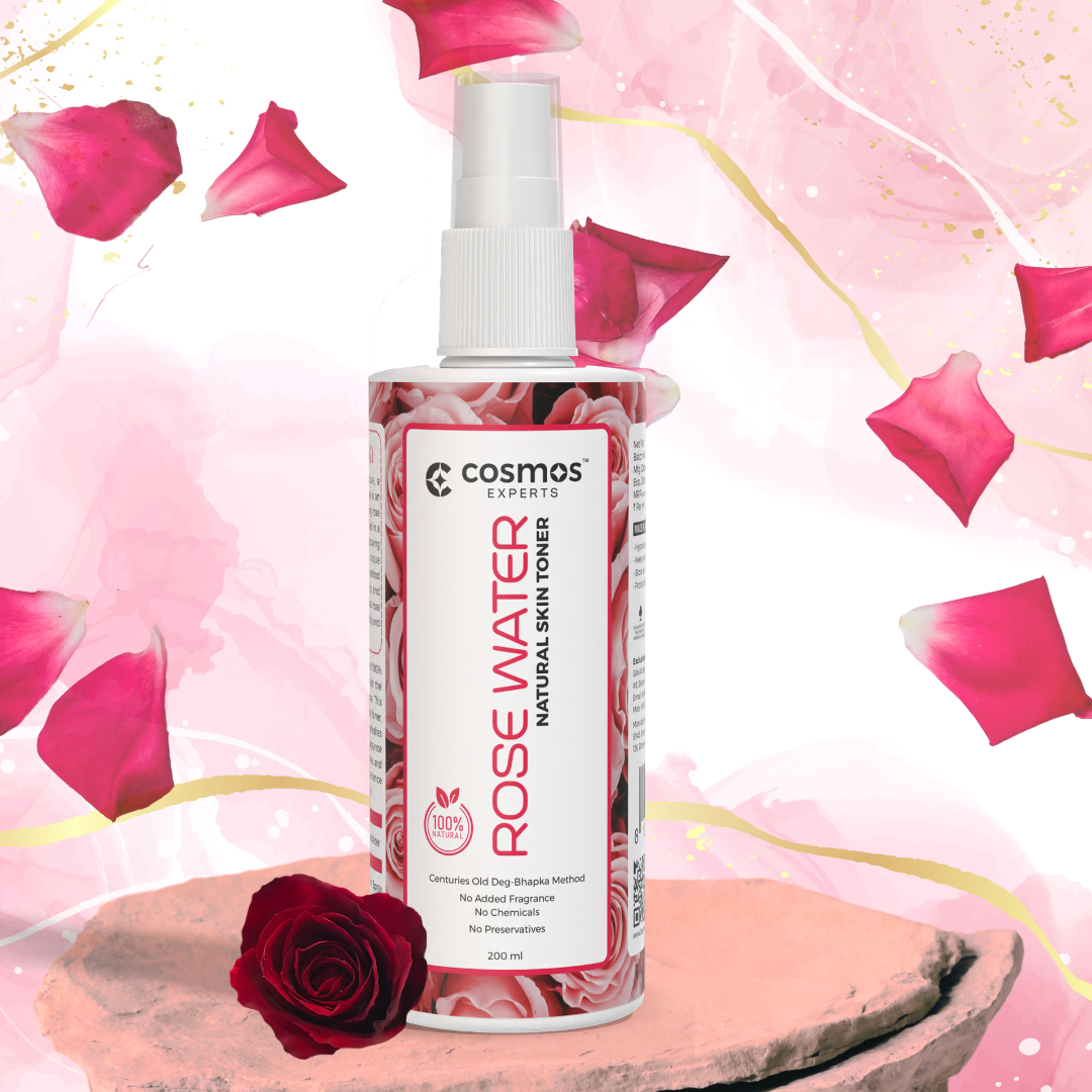 Cosmos Experts Rose Water for Skin (200ml & 500ml)