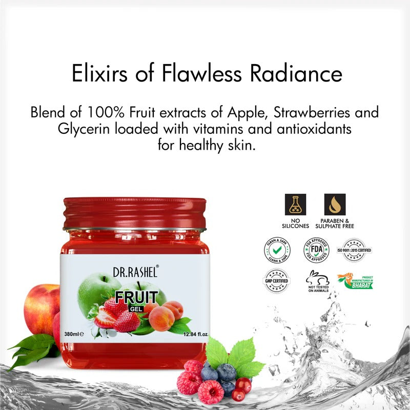 DR.RASHEL Fruit Gel for Brighter and Smoother Skin - 380 ml