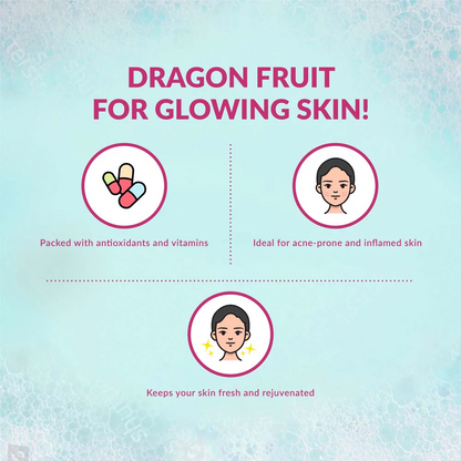 Olivia Healthy Glow Face Cleansing Foam with Dragon Fruit