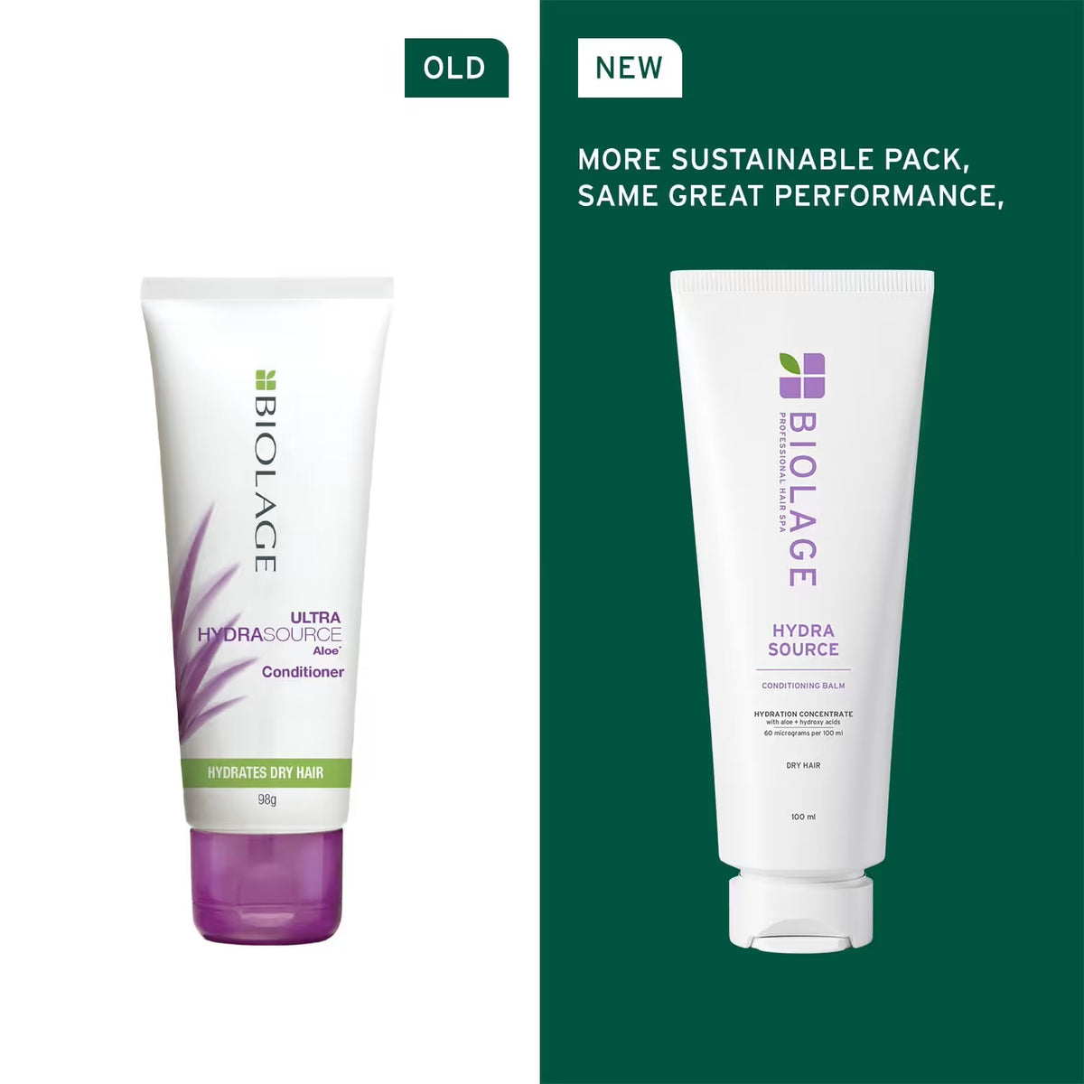 Matrix Biolage Hydrasource Plus Professional Conditioner, Moisturizes & Hydrates Dry Hair (98gm)