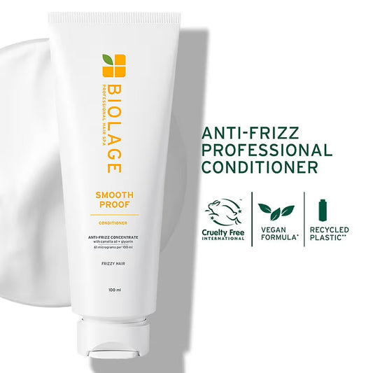 Matrix Biolage Smoothproof Professional Conditioner For Frizzy Hair, 72 Hrs Frizz Control (98gm)