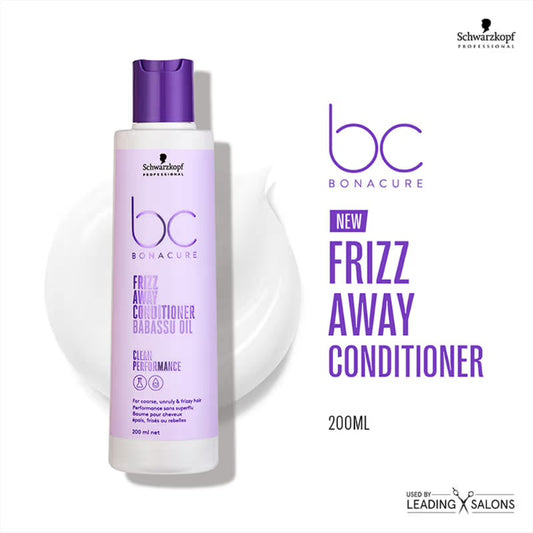 Schwarzkopf Professional Bonacure Frizz Away Conditioner with Babassu Oil  200ML
