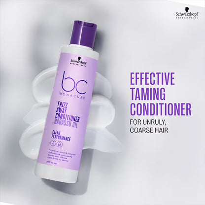 Schwarzkopf Professional Bonacure Frizz Away Conditioner with Babassu Oil  200ML